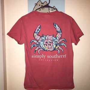 Pink simply southern t-shirt